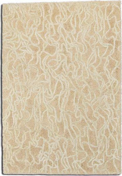 Индийский ковёр из шерсти и арт-шёлка «DAMASC» 363-E7-LBGE