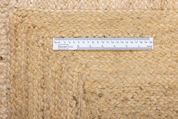 Индийский ковер из джута «JUTE» BEIGE 135 x 195 см