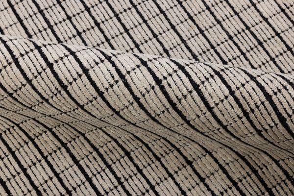 Индийский ковер из эвкалиптового шёлка, шерсти и хлопка «DOVE MODERN» SR09C-IVORY 200 x 300 см