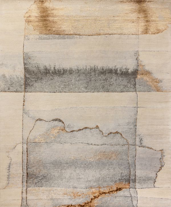 Индийский ковер из шерсти и шёлка «WEST HOLLYWOOD» LEVANT-DD525 250 x 300 см Индийский ковер из шерсти и шёлка «WEST HOLLYWOOD» LEVANT-DD525 250 x 300 см