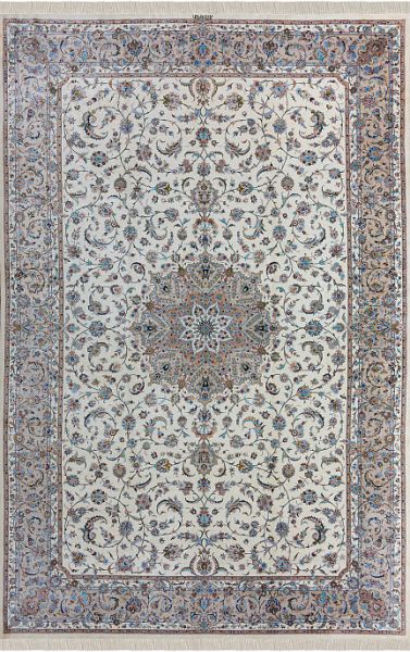 Иранский ковёр из шёлка «QOM» 801-3765-IR