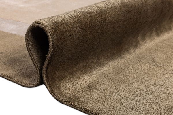 Индийский ковер из шерсти, шёлка и эвкалиптового шёлка «TECTONIC» D2-C4 173 x 240 см