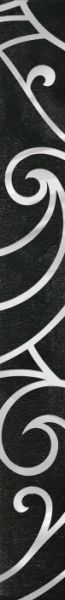 Prime black border 02 Бордюр 65*600 (1*12) Gracia Ceramica