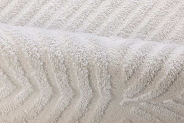 Турецкий ковер из полиэстера «PENELOPE» 06227A-CRE-CRE 80 x 150 см