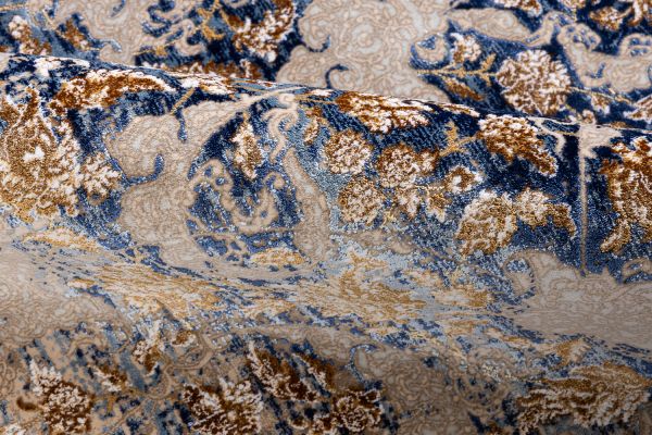 Иранский ковер из вискозы и акрила «Enzo Collection» 1200-Ocean Blue Vintage 200 x 300 см Иранский ковер из вискозы и акрила «Enzo Collection» 1200-Ocean Blue Vintage 200 x 300 см