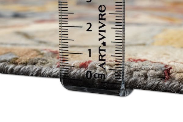 Индийский ковер из шерсти «ZIEGLER VINTAGE» AC228-GREY(364x408) 364 x 408 см