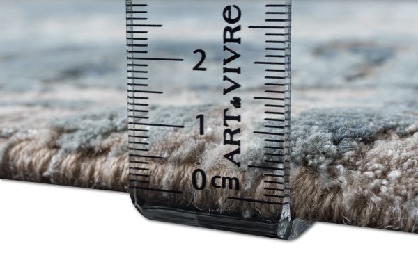 Индийский ковер из шерсти и арт-шёлка «CHAOS THEORY» ESK407-MINK-B.MIRAGE 203 x 305 см