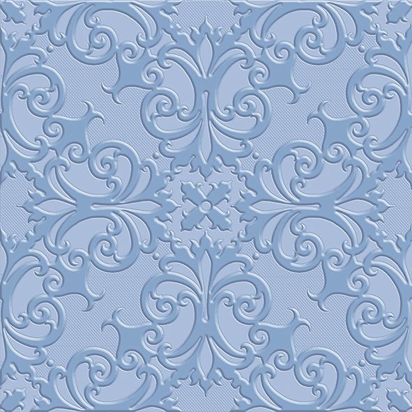 Прованс ПН 400*400 синяя сортовая (0,16*10=1,6*48) ВКЗ (Волгоград)