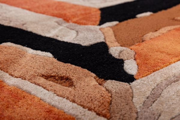 Индийский ковер из эвкалиптового шёлка и шерсти «VELVET MIRAGE» SIGN-2 125 x 200 см Индийский ковер из эвкалиптового шёлка и шерсти «VELVET MIRAGE» SIGN-2 125 x 200 см