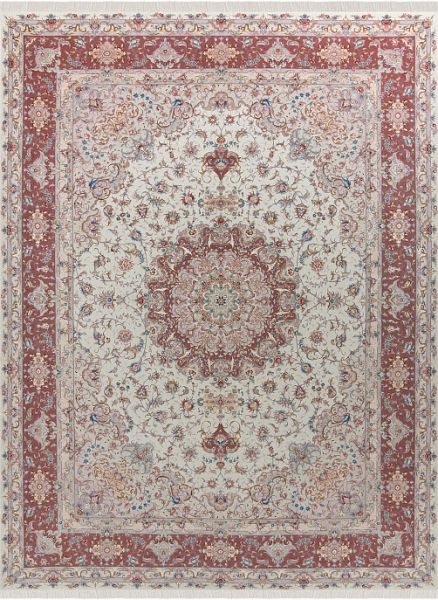 Иранский ковёр из шерсти и шёлка «TABRIZ IR» 10-462-IR