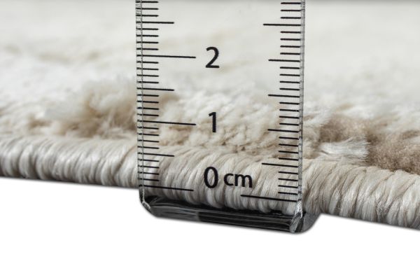 Турецкий ковер из полиэстера и полипропилена «MOROCCAN» 9601A-BN- BGE 80 x 150 см