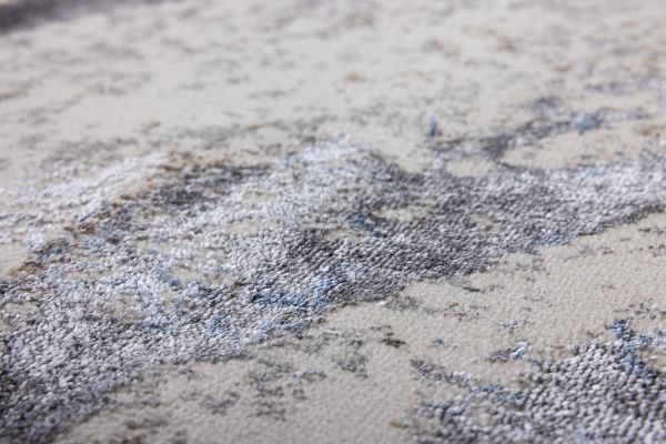 Турецкий ковер из полиэстера «TANGO» AL36D-LGRY 200 x 290 см