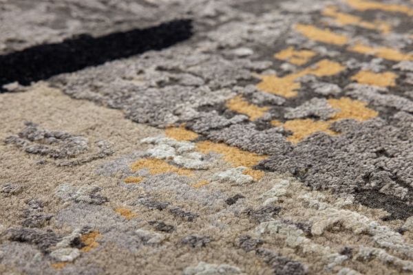 Индийский ковер из шерсти, шёлка и хлопка «HOLLYWOOD ART» CE6689-IVORY-GREY 243 x 291 см Индийский ковер из шерсти, шёлка и хлопка «HOLLYWOOD ART» CE6689-IVORY-GREY 243 x 291 см