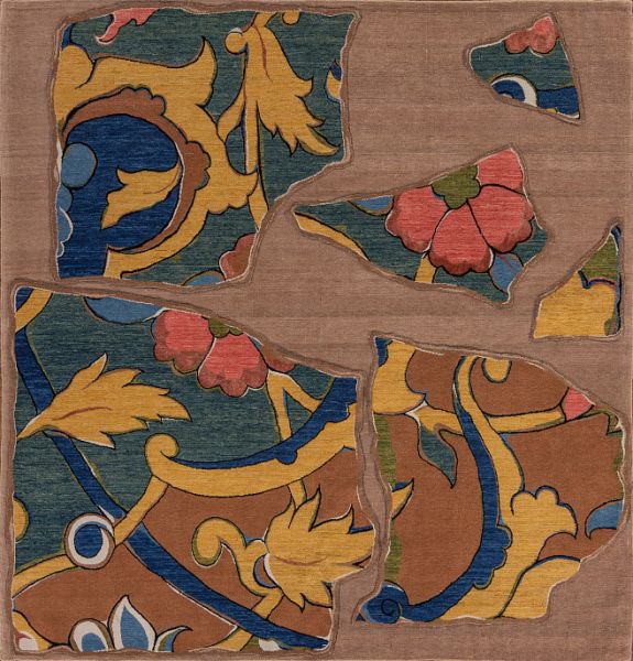 Иранский ковёр из шерсти «KASHI» 16-9300230-IR GOZAR ZAMAN 8