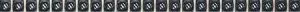 Бордюр настенный Бисер 9x246,6 черный 5