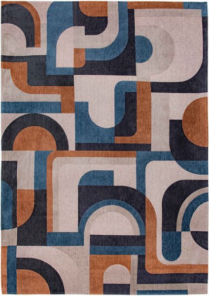 Бельгийский ковёр из полиэфирного шёлка «NUANCE» 9196-CAMEL BLUE