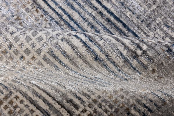 Турецкий ковер из полиэстера «TANGO» AI68F-LGRY 200 x 290 см