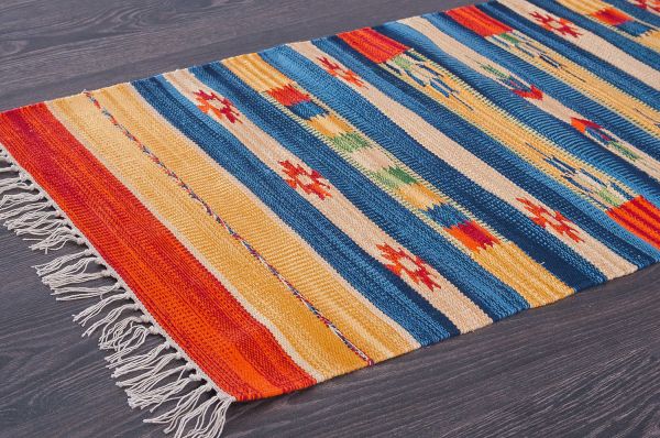 Индийский ковер из хлопка «KILIM COTTON» CT5-MIX 170 x 240 см