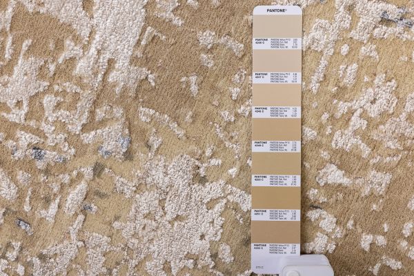 Индийский ковер из арт-шёлка и шерсти «SAN FRANCISCO» GOLD-LINES-1-BLACK 167 x 235 см Индийский ковер из арт-шёлка и шерсти «SAN FRANCISCO» GOLD-LINES-1-BLACK 167 x 235 см