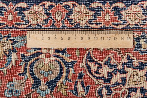 Иранский ковёр из шерсти и шёлка «ISFAHAN IR» 7-390-IR