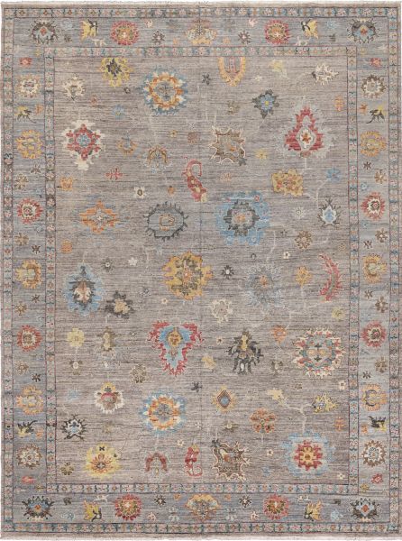 Индийский ковер из шерсти «OUSHAK GOLD» MAJ103-PLUM-GREY 370 x 453 см Индийский ковер из шерсти «OUSHAK GOLD» MAJ103-PLUM-GREY 370 x 453 см