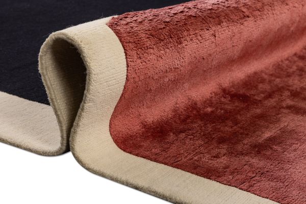 Индийский ковер из шерсти и бамбукового шёлка «VELVET MIRAGE» POCKET 250 x 350 см