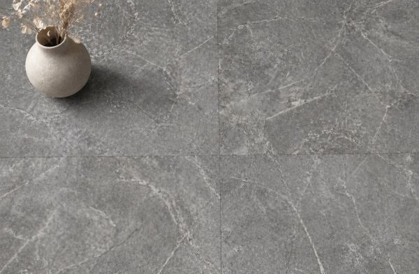 LVT плитка PROFIELD FLEX STONE 98722-03 Темный графит 2,5мм/0,5 клеевая, V4, КМ2, квадратная