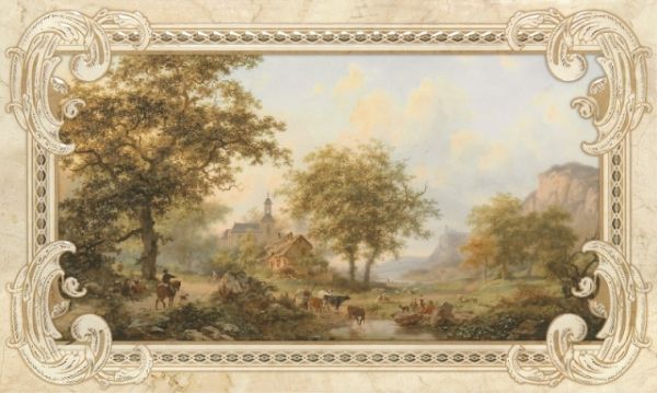 Rotterdam beige decor 03 300*500 (1*6)  Gracia Ceramica