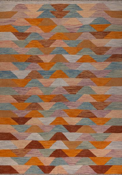 Пакистанский ковер из шерсти «MODERN KILIM» 23-15175 168 x 236 см