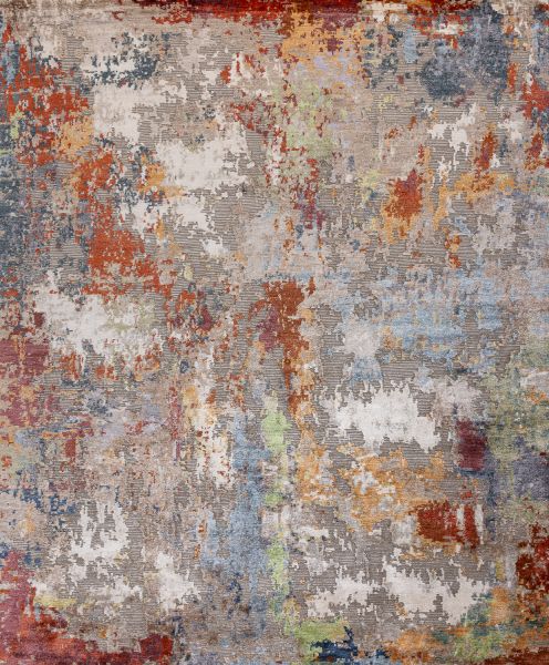 Индийский ковер из арт-шёлка и шерсти «STORM» LPF11217-MULTI 200 x 301 см Индийский ковер из арт-шёлка и шерсти «STORM» LPF11217-MULTI 200 x 301 см