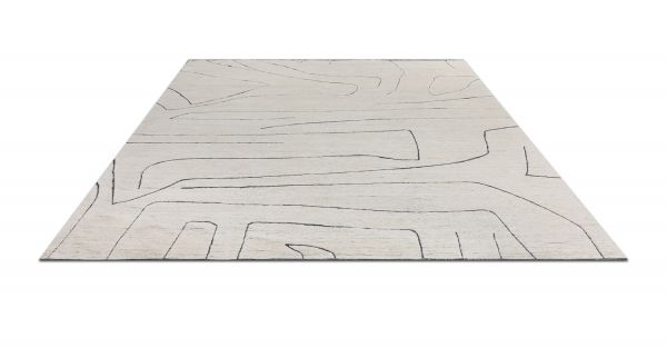 Индийский ковер из шерсти и хлопка «SORRENTO» RILEY241-IVR-N96 244 x 344 см Индийский ковер из шерсти и хлопка «SORRENTO» RILEY241-IVR-N96 244 x 344 см