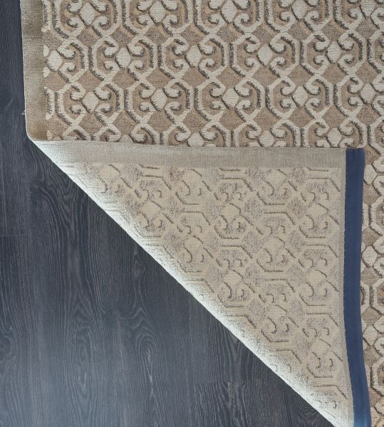 Непальский ковер из шерсти и шёлка «ART DECO RUGS» CASABLANCA#90051(90349) 250 x 300 см