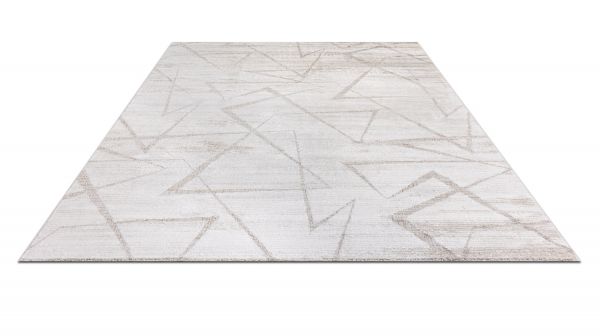 Турецкий ковер из полипропилена и полиэстера «DIOR» 06225A-CRE-BGE 80 x 150 см