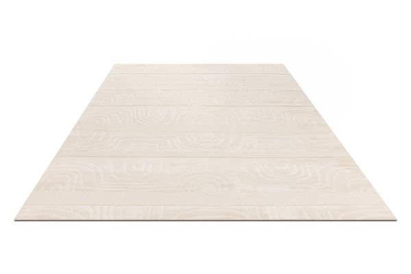 Индийский ковер из шерсти и арт-шёлка «KASHMIR» 2023198-IVORY 170 x 235 см