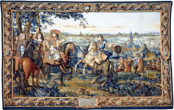 Бельгийский ковер из хлопка «FLANDERS ГОБЕЛЕН» Orbis Terrae small lined 98 x 142 см