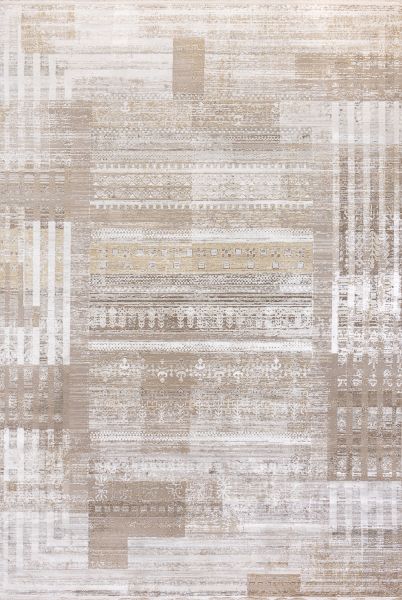 Турецкий ковер из эвкалиптового шёлка и акрила «EGOISTE» M634D-CRE-DBGE 160 x 230 см