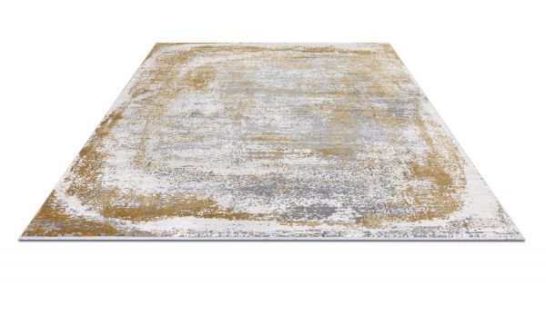 Турецкий ковер из эвкалиптового шёлка и акрила «EGOISTE» M205M-CRE-GLD 200 x 290 см Турецкий ковер из эвкалиптового шёлка и акрила «EGOISTE» M205M-CRE-GLD 200 x 290 см