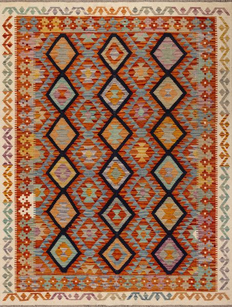 Пакистанский ковер из шерсти «KILIM» 23-15722 152 x 194 см