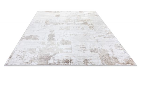 Турецкий ковер из полиэстера и полипропилена «PASTORAL» 32725A-CRE-CRE 80 x 150 см