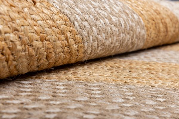 Индийский ковер из джута «JUTE» NAT-BEIGE 135 x 195 см