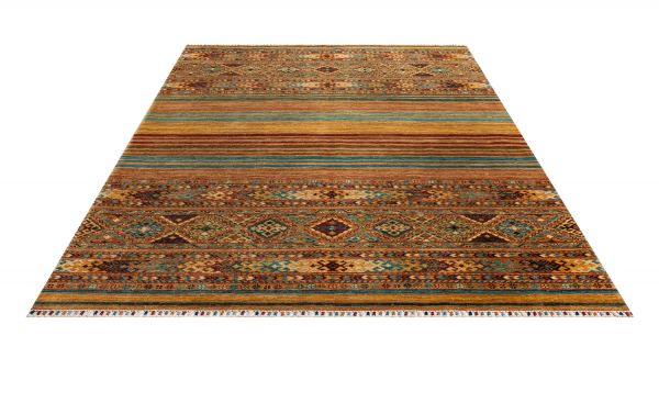 Пакистанский ковер из шерсти «SHAWL KANDI» MULTY-MULTY(168x242) 168 x 242 см