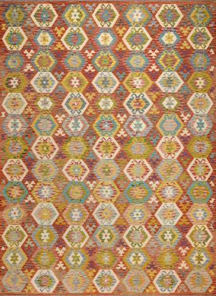 Пакистанский ковер из шерсти «KILIM» 23-2148 258 x 349 см