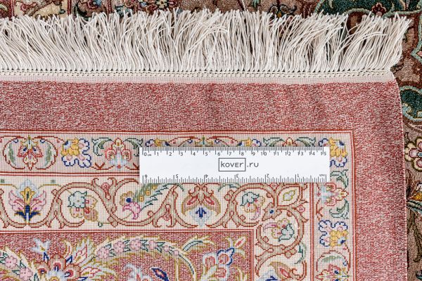 Иранский ковёр из шёлка «QOM» 9-589-IR