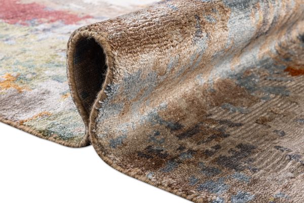 Индийский ковер из арт-шёлка и шерсти «STORM» LPF11217-MULTI 200 x 301 см Индийский ковер из арт-шёлка и шерсти «STORM» LPF11217-MULTI 200 x 301 см