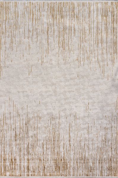 Турецкий ковер из бамбукового шёлка и акрила «MILANO CASA» PE96B-CRE 80 x 150 см