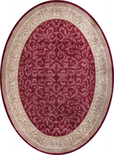 Китайский ковер из шерсти «SAVONNERIE EXCLUSIVE» KH101-379(Oval) 170 x 240 см