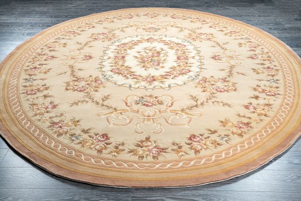 Китайский ковер из шерсти «SAVONNERIE EXCLUSIVE» A036B-F153-F148(Oval) 300 x 400 см