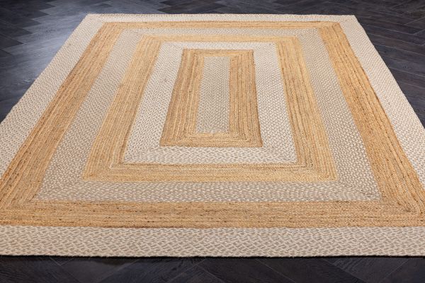 Индийский ковер из джута «JUTE» NAT-BEIGE 135 x 195 см