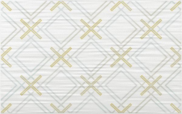 Керамическая плитка Камелия  Лючия 3 ( геометрия) Декор 250*400 (1*10)  для ванной комнаты