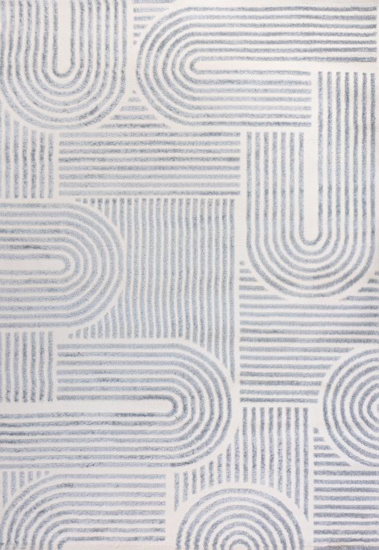 Турецкий ковер из полиэстера «PENELOPE» 06227A-CRE-BLU 200 x 290 см Турецкий ковер из полиэстера «PENELOPE» 06227A-CRE-BLU 200 x 290 см